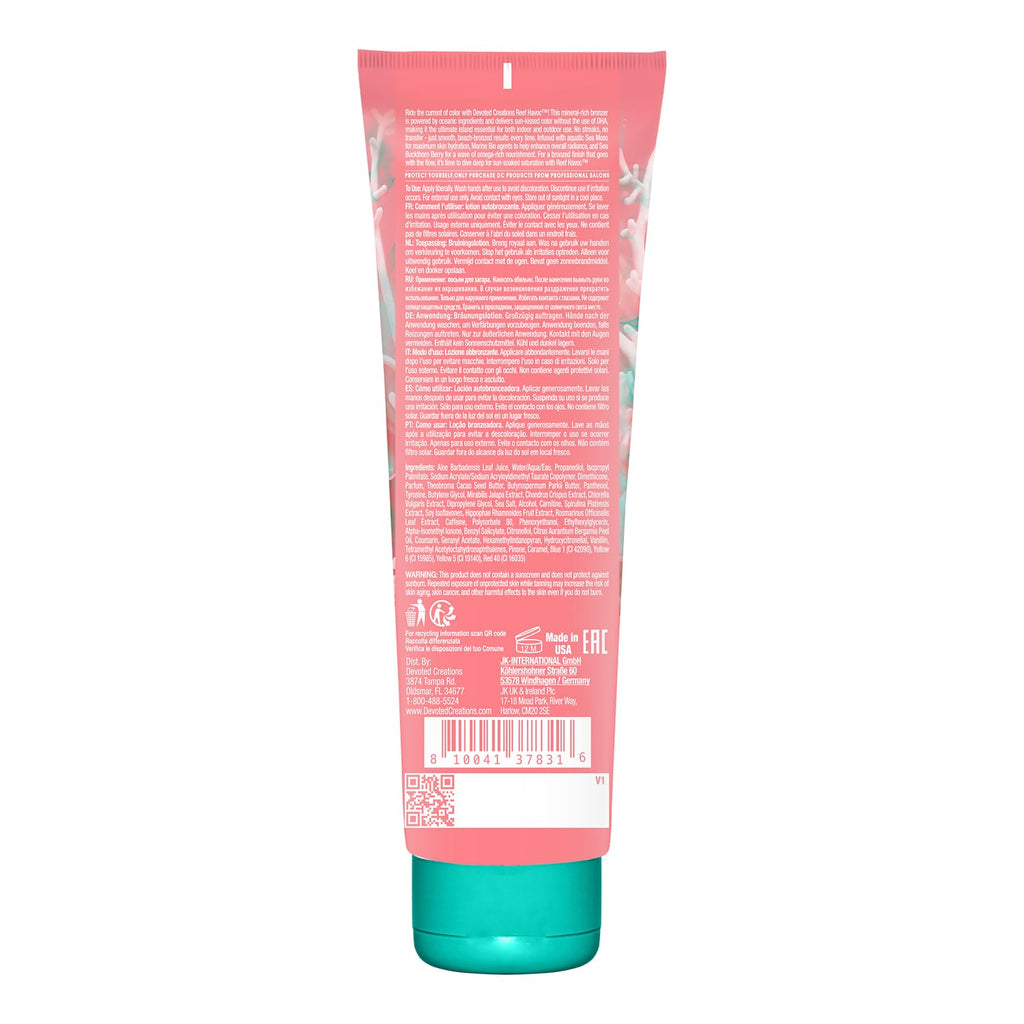 Devoted Creations Reef Havoc – Indoor/Outdoor Mineral Surge Natural Bronzer Dark Tanning Lotion