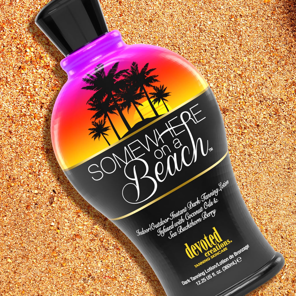 Devoted Creations Somewhere on a Beach Tanning Lotion 12.25 oz