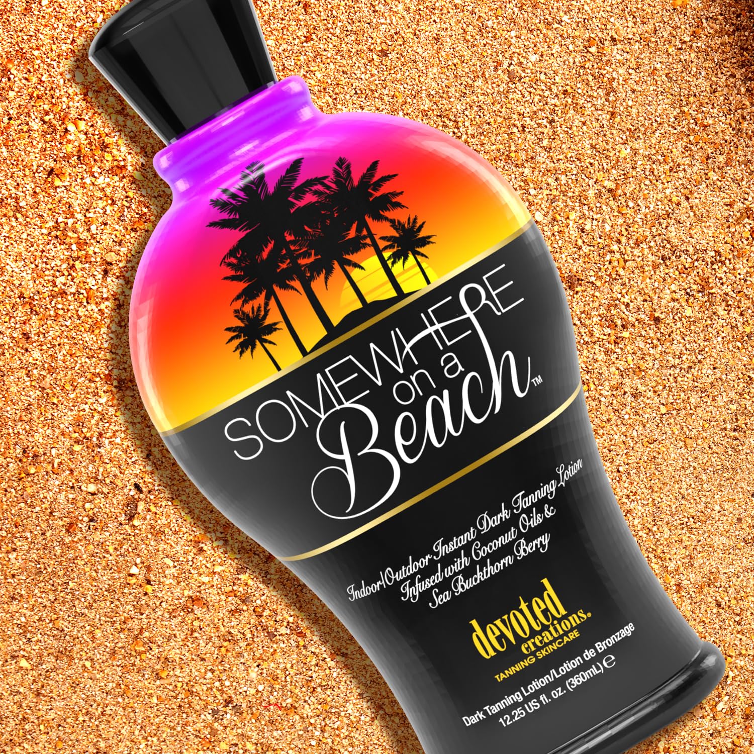 Devoted Creations Somewhere on a Beach Tanning Lotion 12.25 oz
