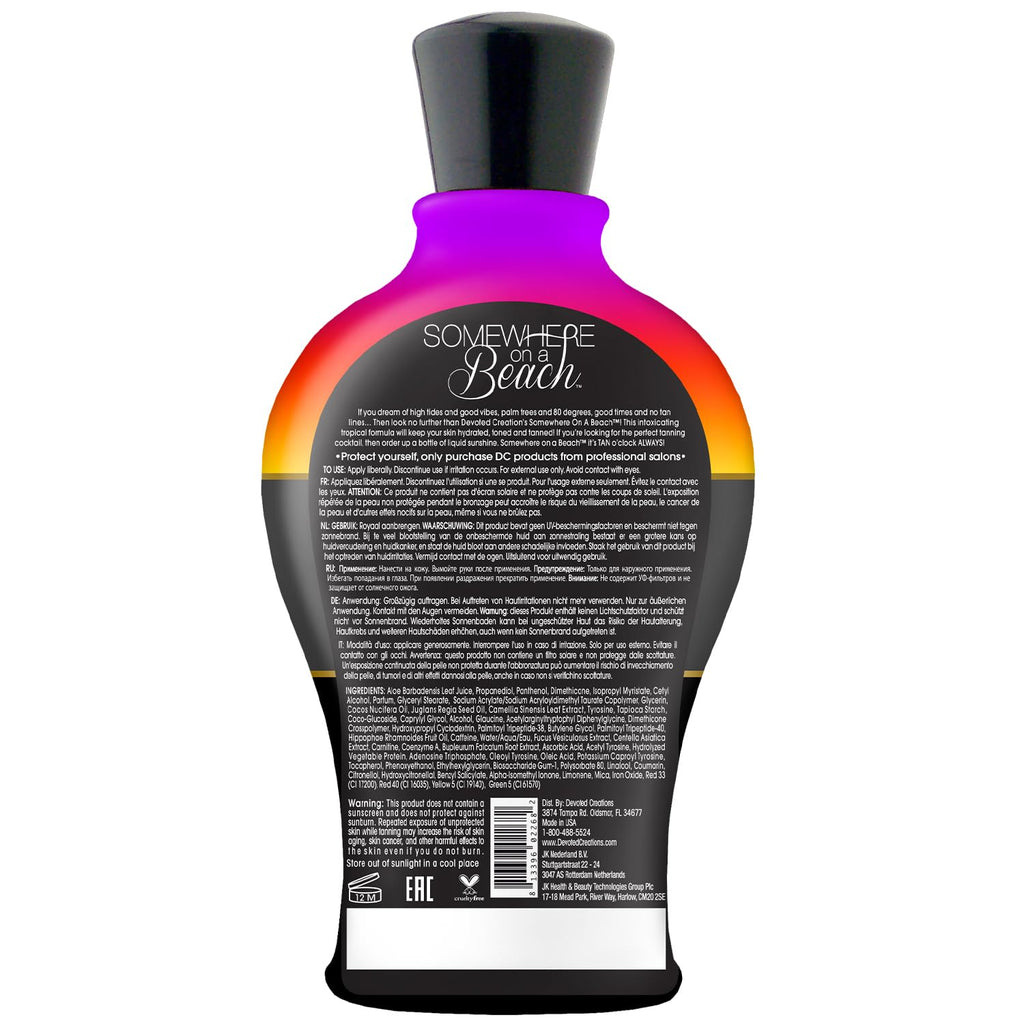 Devoted Creations Somewhere on a Beach Tanning Lotion 12.25 oz