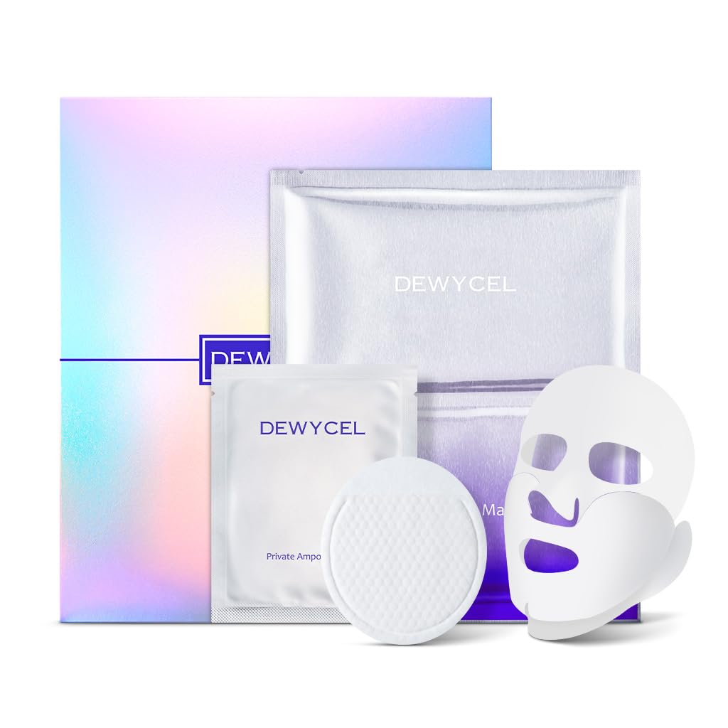 DEWYCEL Private Care Mask with Edelweiss Extract | 3-Step Glow & Hydration