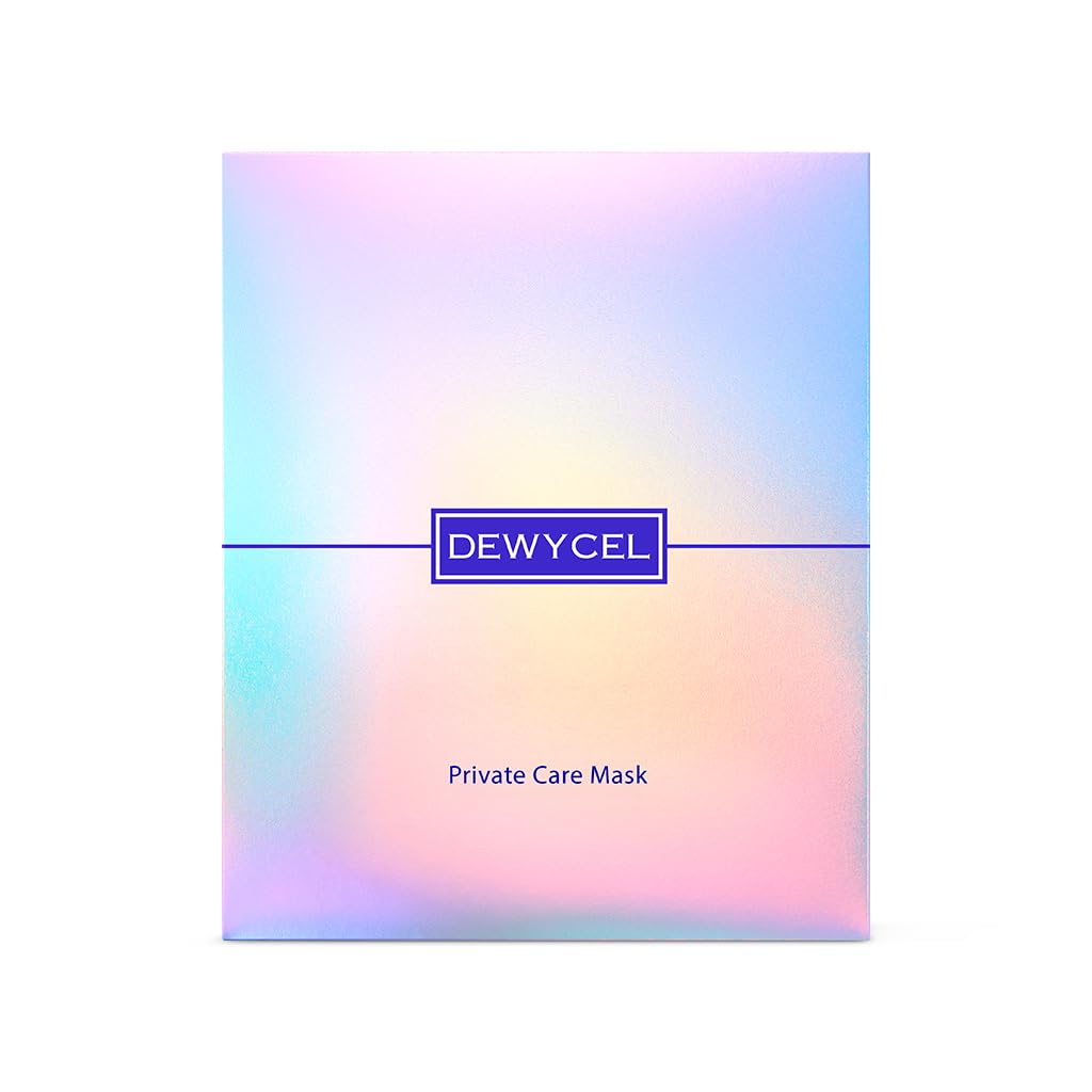 DEWYCEL Private Care Mask with Edelweiss Extract | 3-Step Glow & Hydration