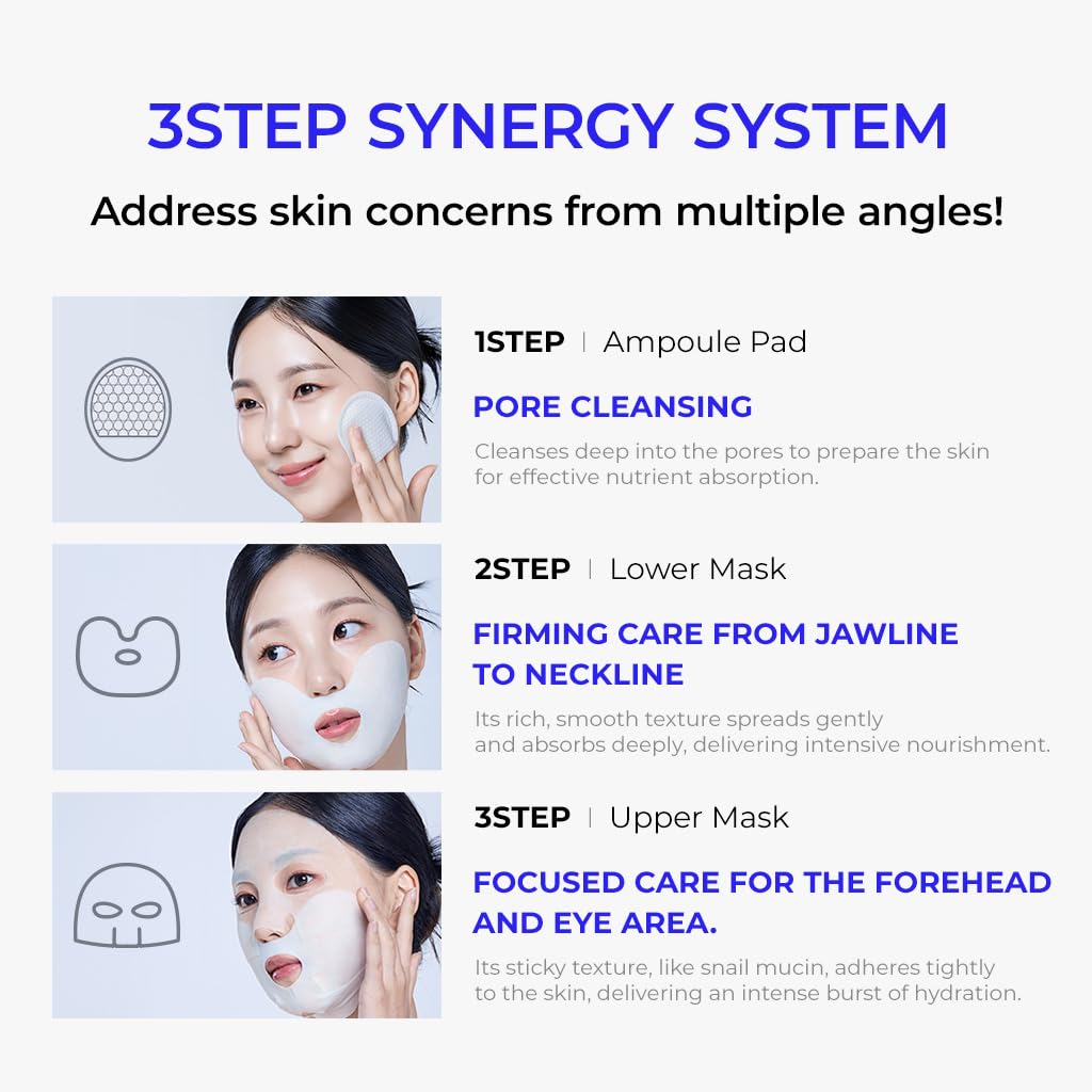 DEWYCEL Private Care Mask with Edelweiss Extract | 3-Step Glow & Hydration