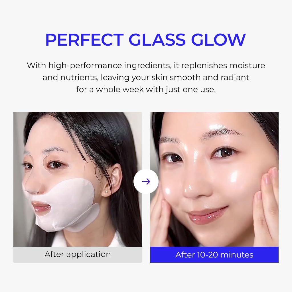DEWYCEL Private Care Mask with Edelweiss Extract | 3-Step Glow & Hydration