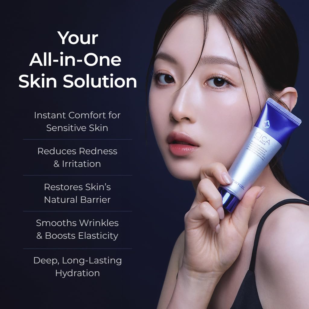 DEWYCEL Cica Plus Balm with Vitamin C Inducer — Premium Korean Day & Night Moisturizer | Centella Asiatica, Madecassoside, Hyaluronic Acid | 50 ml