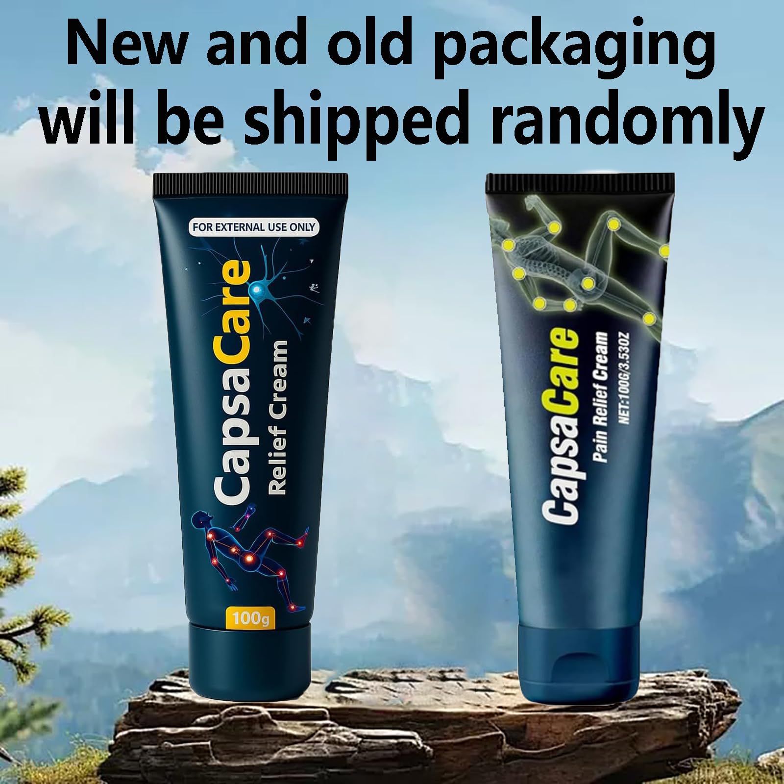 Capsacare Neuropathy Relief Cream by DFTLUUE | Neurosoothe Formula 100g