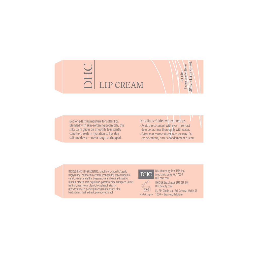 DHC Deep Cleansing Oil & Lip Cream Duo – Makeup Remover and Lip Hydration for All Skin Types