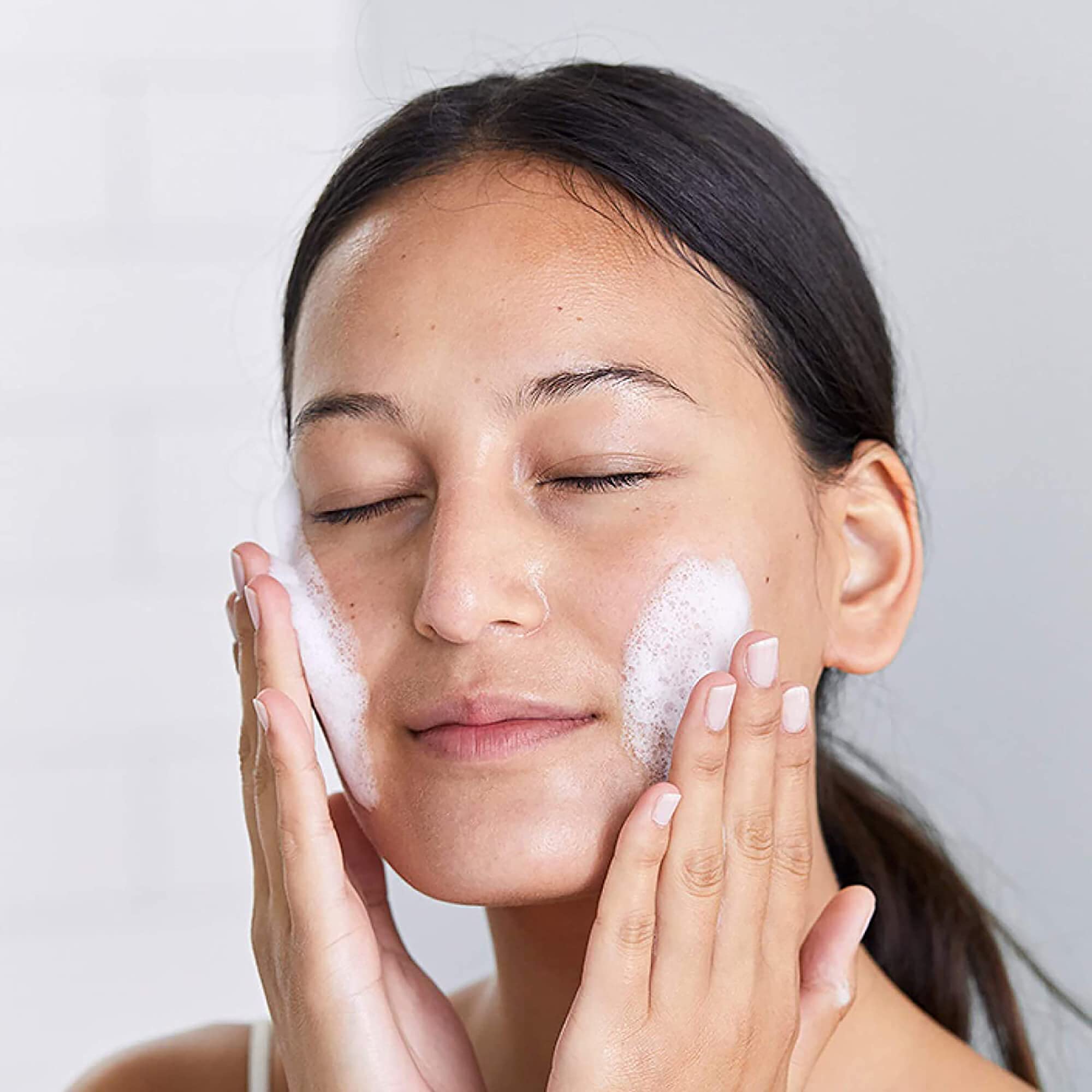 DHC Mild Foaming Face Wash, 3.5 oz | Gentle Hydrating Cleanser