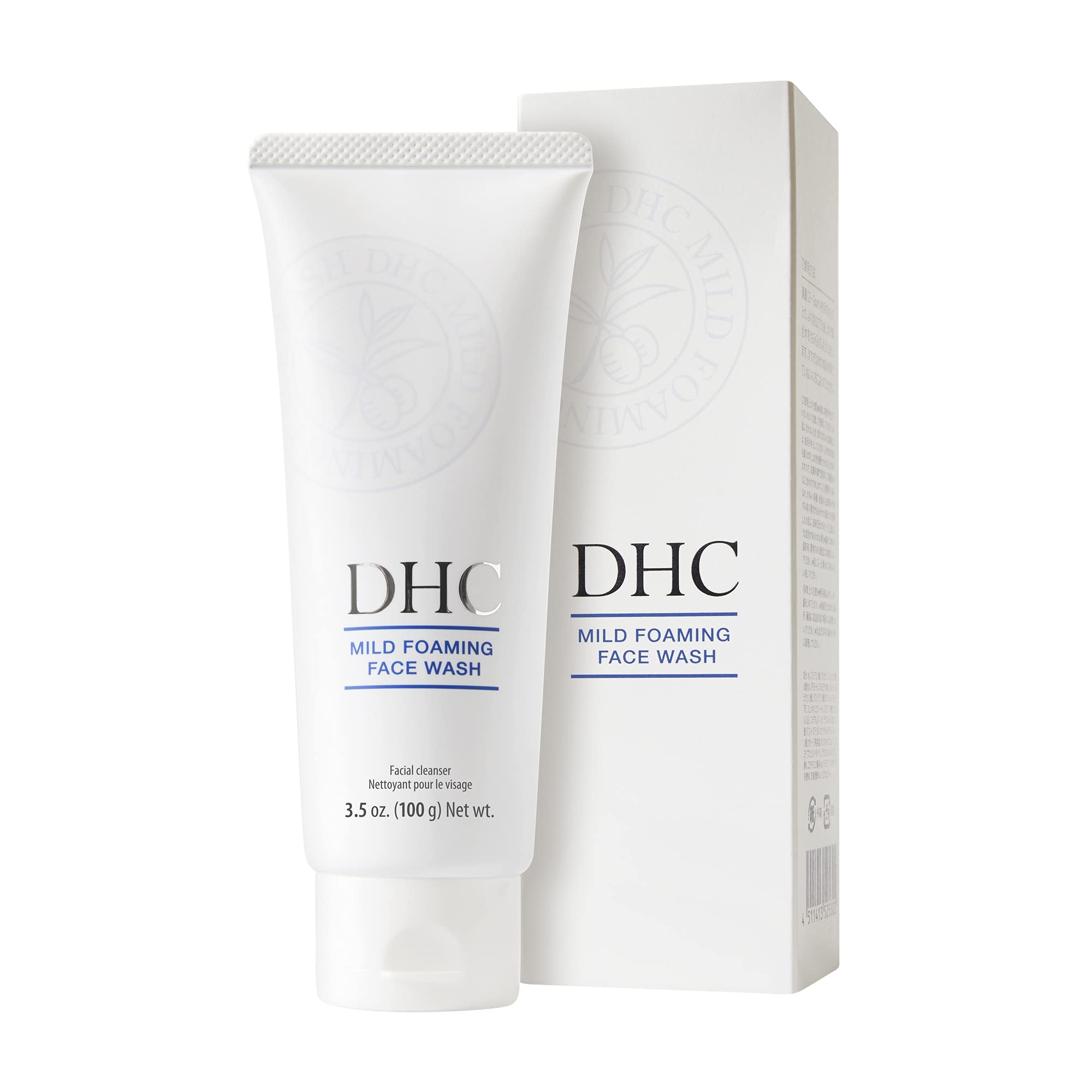 DHC Mild Foaming Face Wash, 3.5 oz | Gentle Hydrating Cleanser