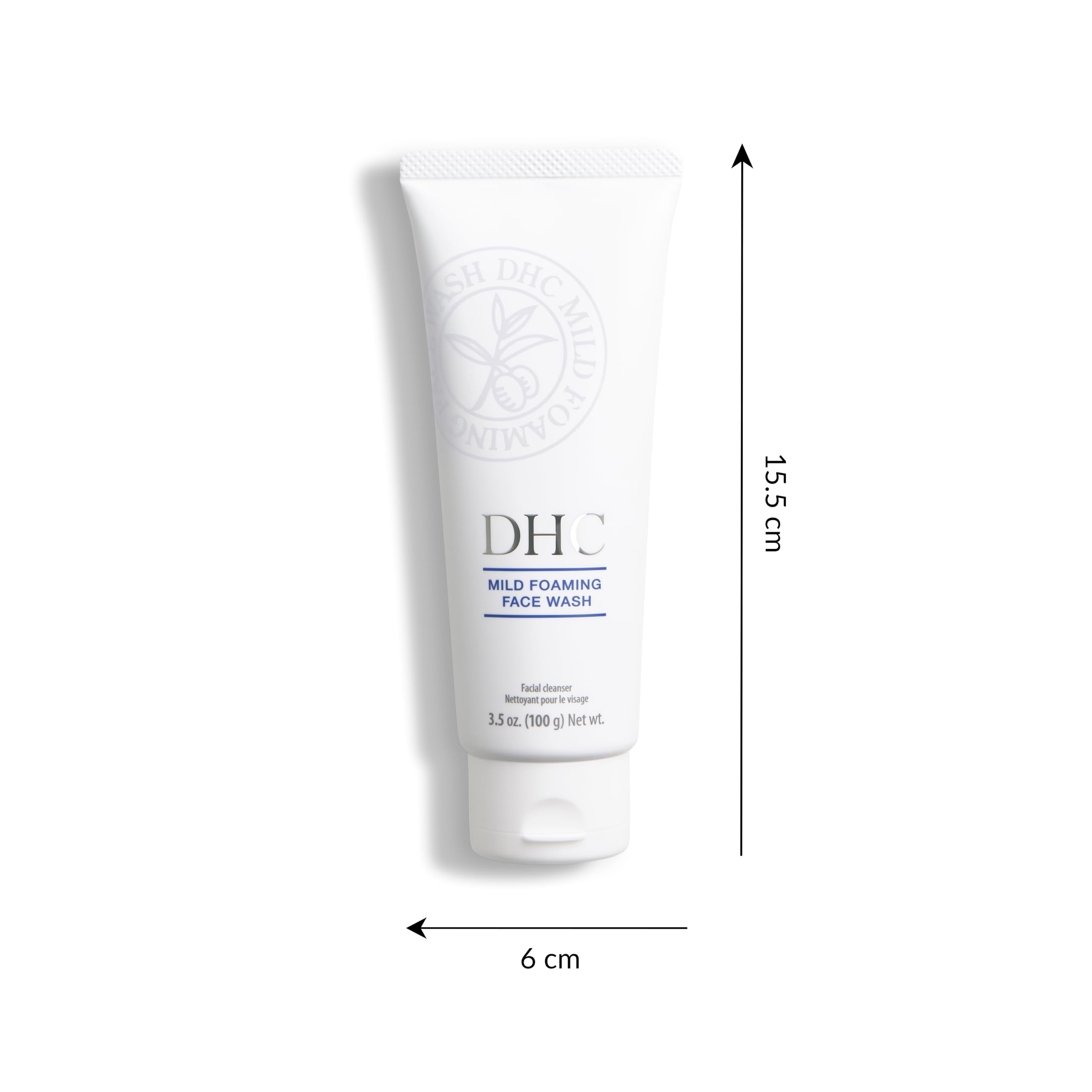 DHC Mild Foaming Face Wash, 3.5 oz | Gentle Hydrating Cleanser