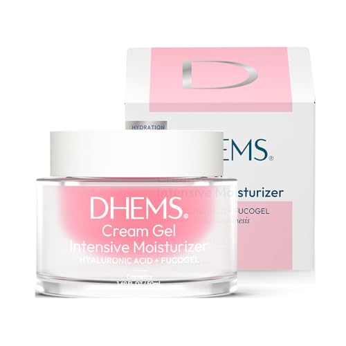DHEMS Intensive Moisturizing Cream for Face – Hyaluronic Acid, Antioxidants & Hydration | All Skin Types 1.69 oz