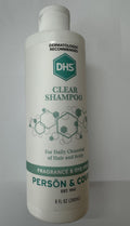 DHS Clear Shampoo – Fragrance-Free Daily Hair & Scalp Cleanser (Pack of 3)