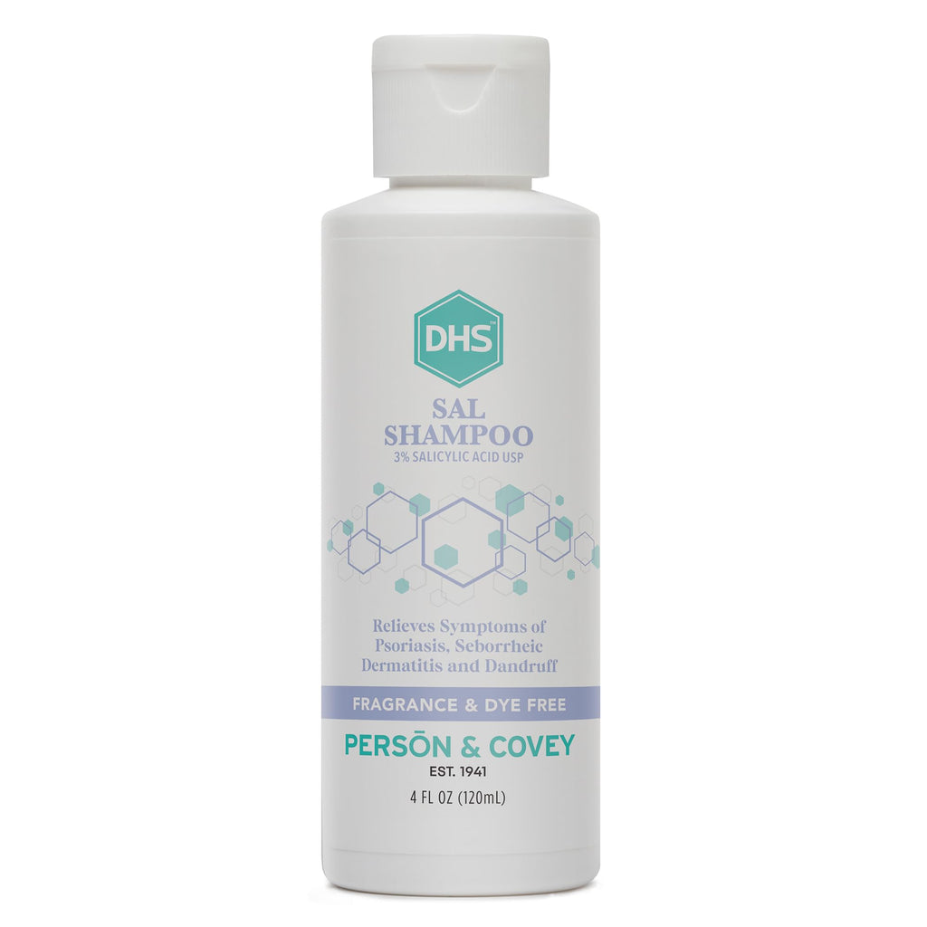 DHS SAL Shampoo – Maximum Strength Medicated Anti-Dandruff with Salicylic Acid (4oz)