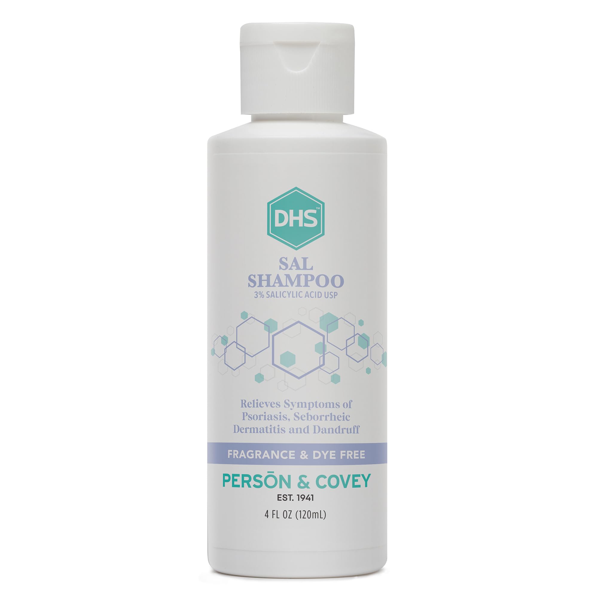 DHS SAL Shampoo – Maximum Strength Medicated Anti-Dandruff with Salicylic Acid (4oz)