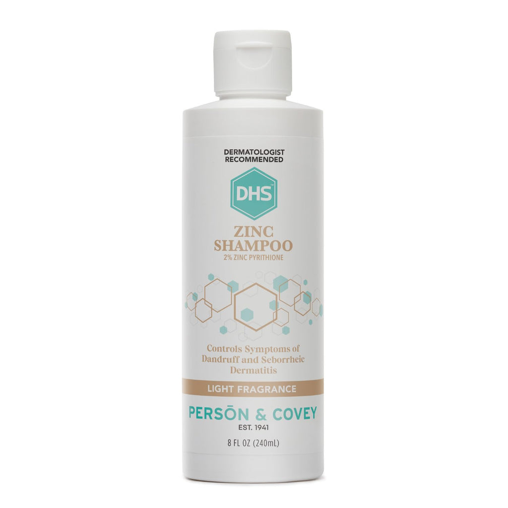 DHS Zinc Shampoo – Dandruff Relief with 2% Zinc Pyrithione | 8 oz