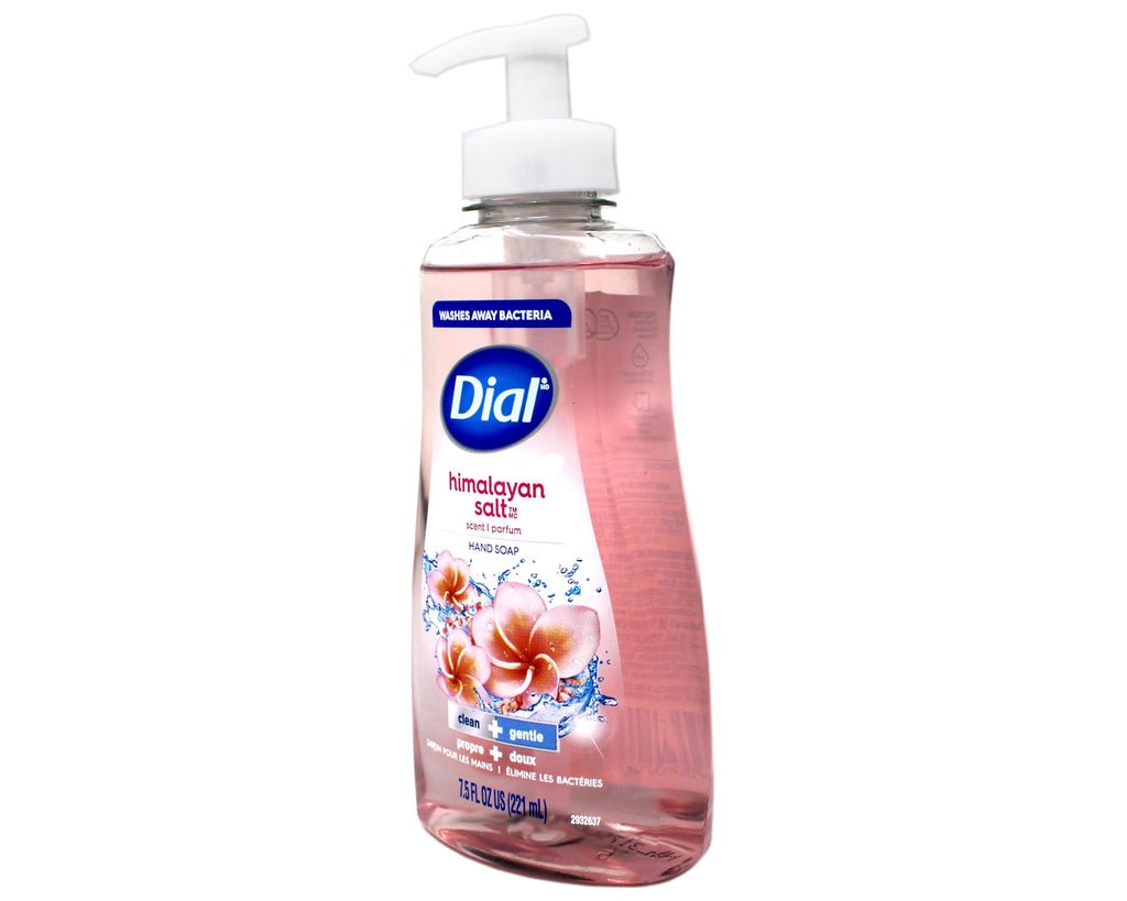 Dial Himalayan Pink Salt & Water Lily Hand Soap with Moisturizer – 7.5 oz, Pack of 6