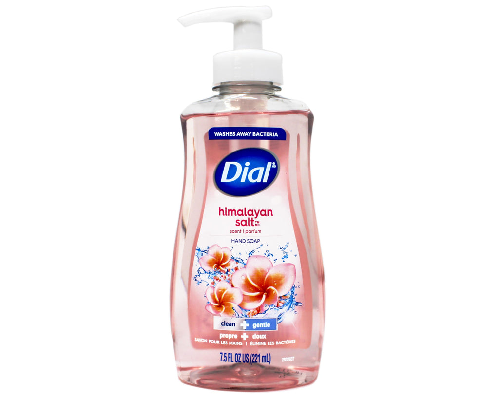 Dial Himalayan Pink Salt & Water Lily Hand Soap with Moisturizer – 7.5 oz, Pack of 6
