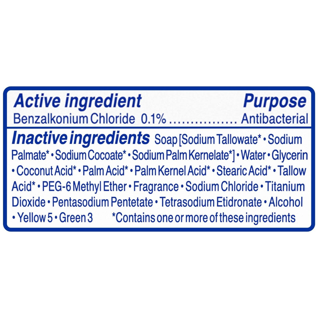 Dial Mountain Fresh Antibacterial Deodorant Bar Soap — Pack of 5, 3.4 oz Each