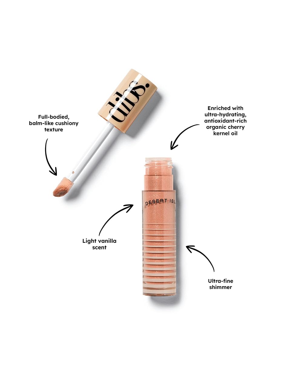 DIBS Go To Glossy Balm Lip Gloss Topper – Kiss Me Quick (0.20 oz)