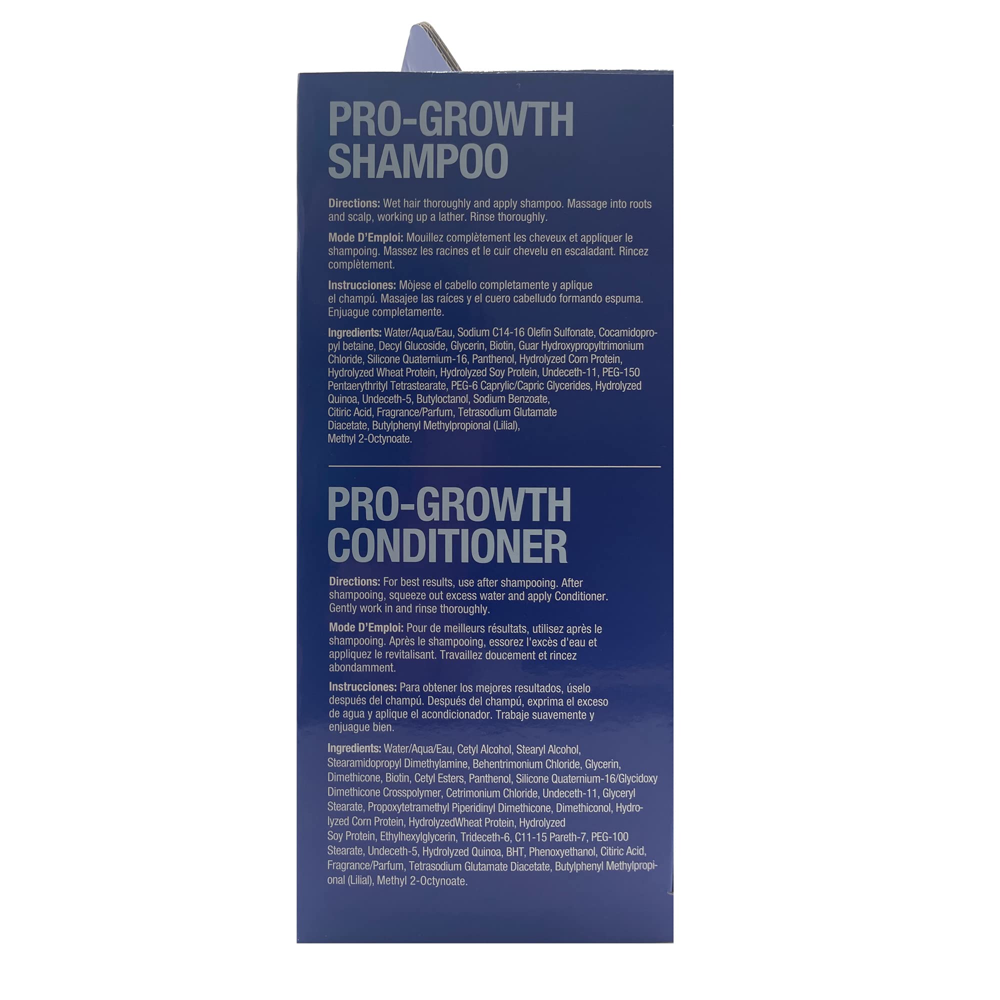 Difeel Biotin Pro-Growth 4-Piece Hair Care Gift Set | Shampoo, Conditioner, Hair Oil, Hair Mask