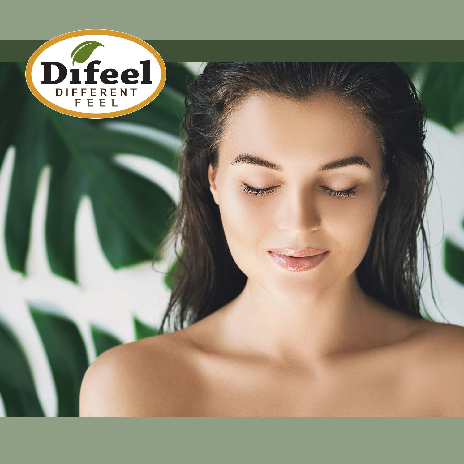 Difeel Premium Peppermint Hair Oil – 3 x 7.1 oz (USA Made, Clean Formula)