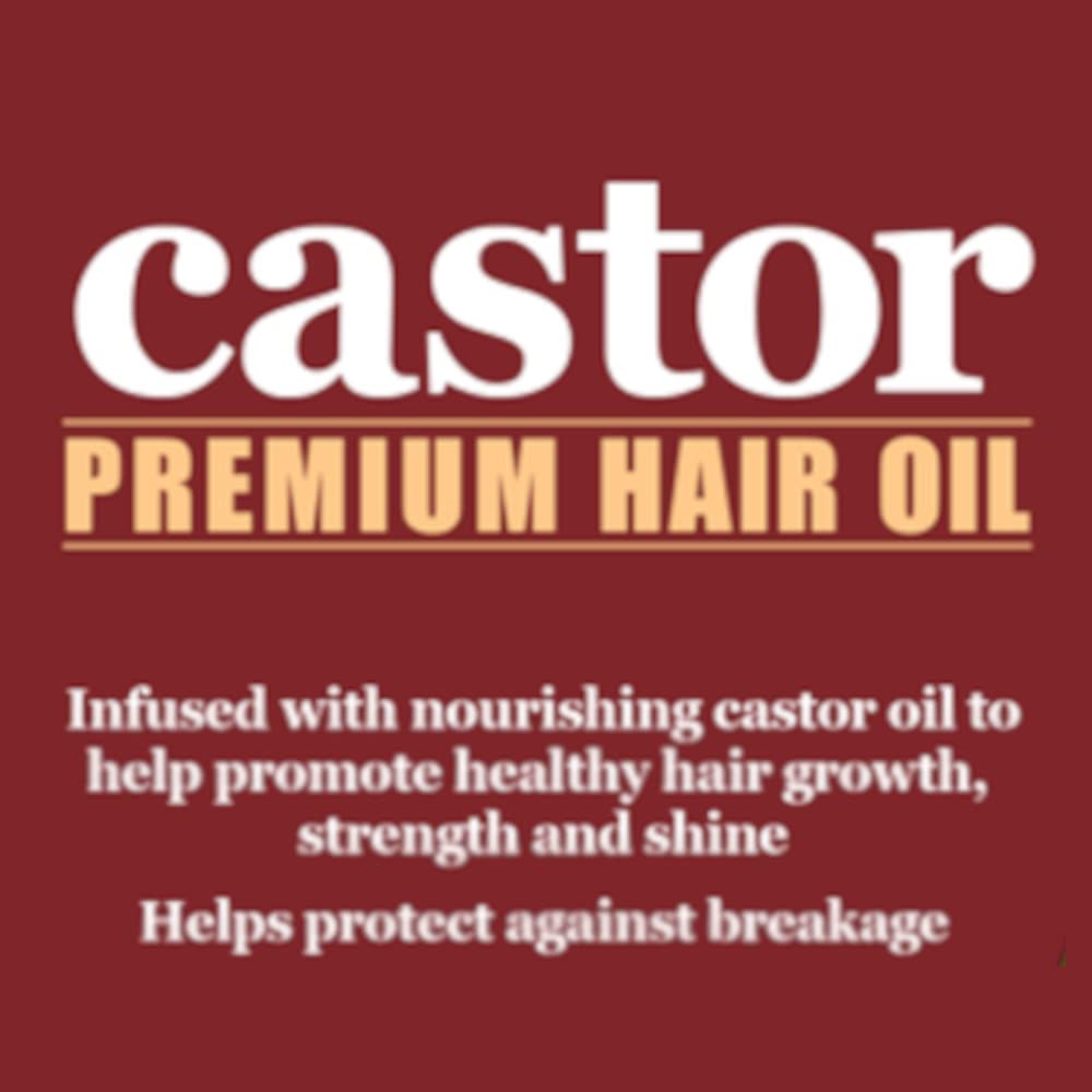 Difeel Pro-Growth Hair Care Set with Castor Oil – 3-Piece Shampoo, Conditioner & Hair Oil (Made in USA)