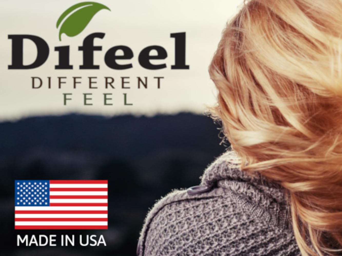 Difeel Pro-Growth Hair Care Set with Castor Oil – 3-Piece Shampoo, Conditioner & Hair Oil (Made in USA)