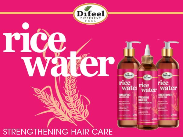 Difeel Rice Water Root Stimulator 7.1 oz – Strengthen Hair Roots