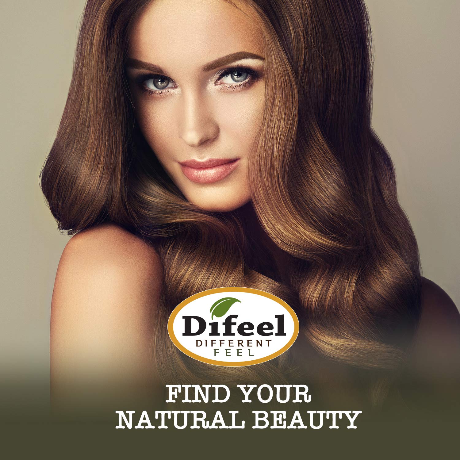 Difeel Premium Natural Hair Oil with Vitamin E - 2.5 oz Bottle (6-Pack)