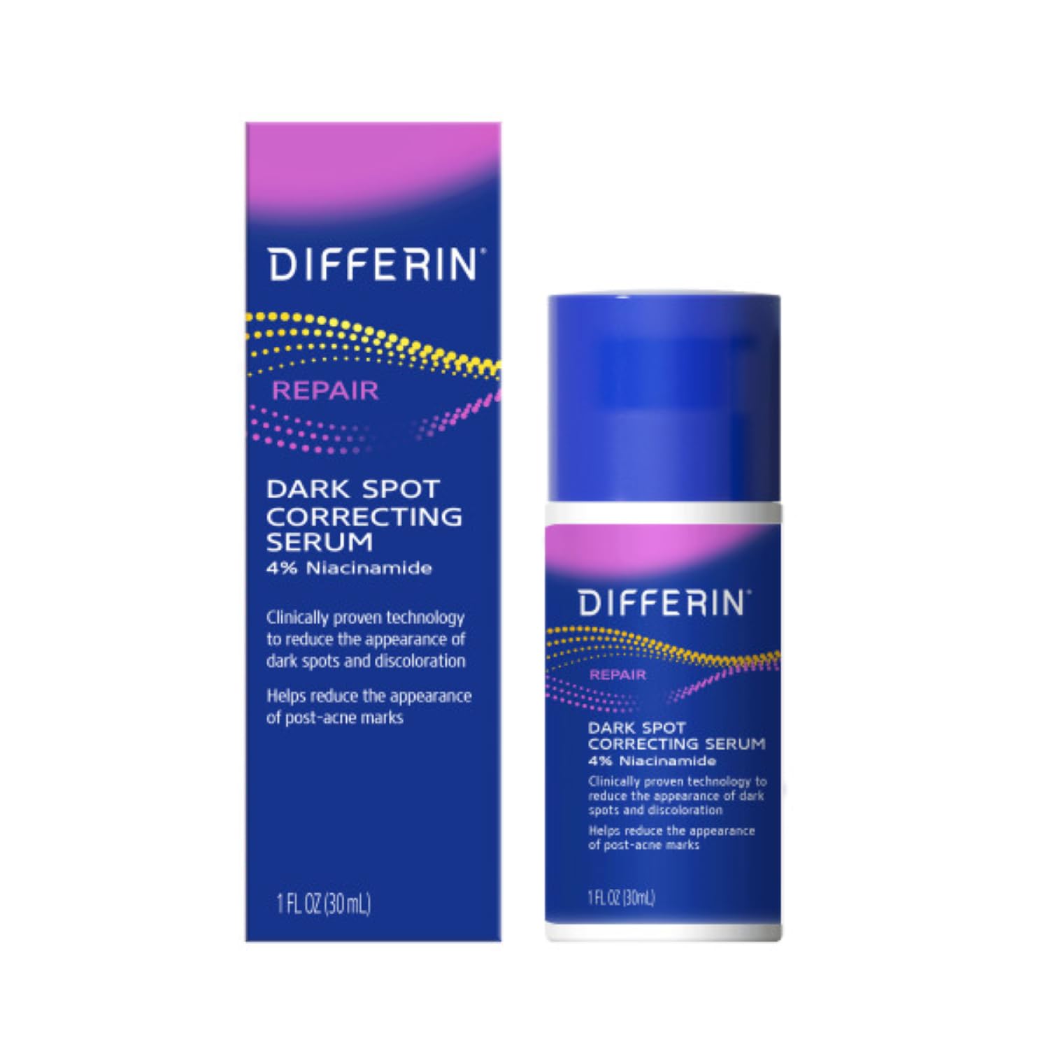 Differin Dark Spot Correcting Serum — 4% Niacinamide for Acne-Prone Skin