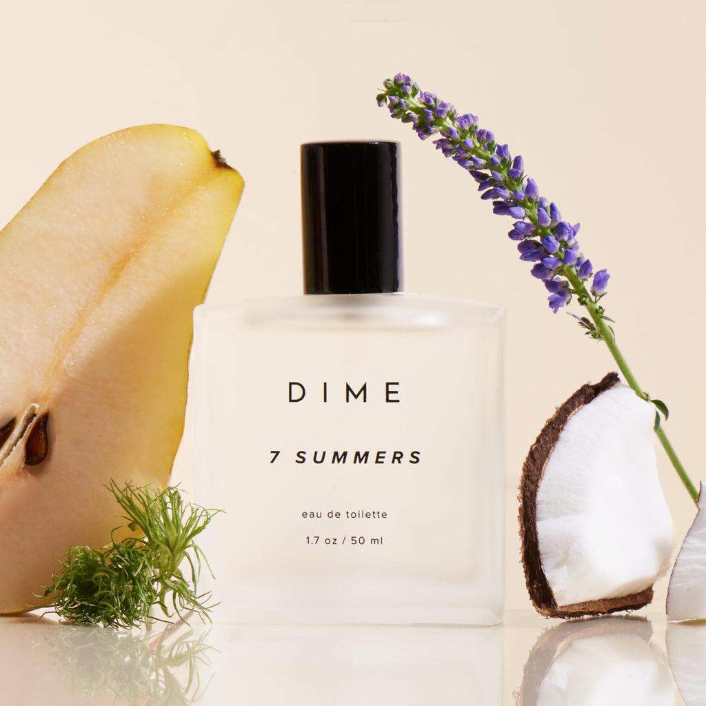 DIME Beauty 7 Summers Perfume for Women — Sweet Floral EDT, 1.7 oz, Hypoallergenic