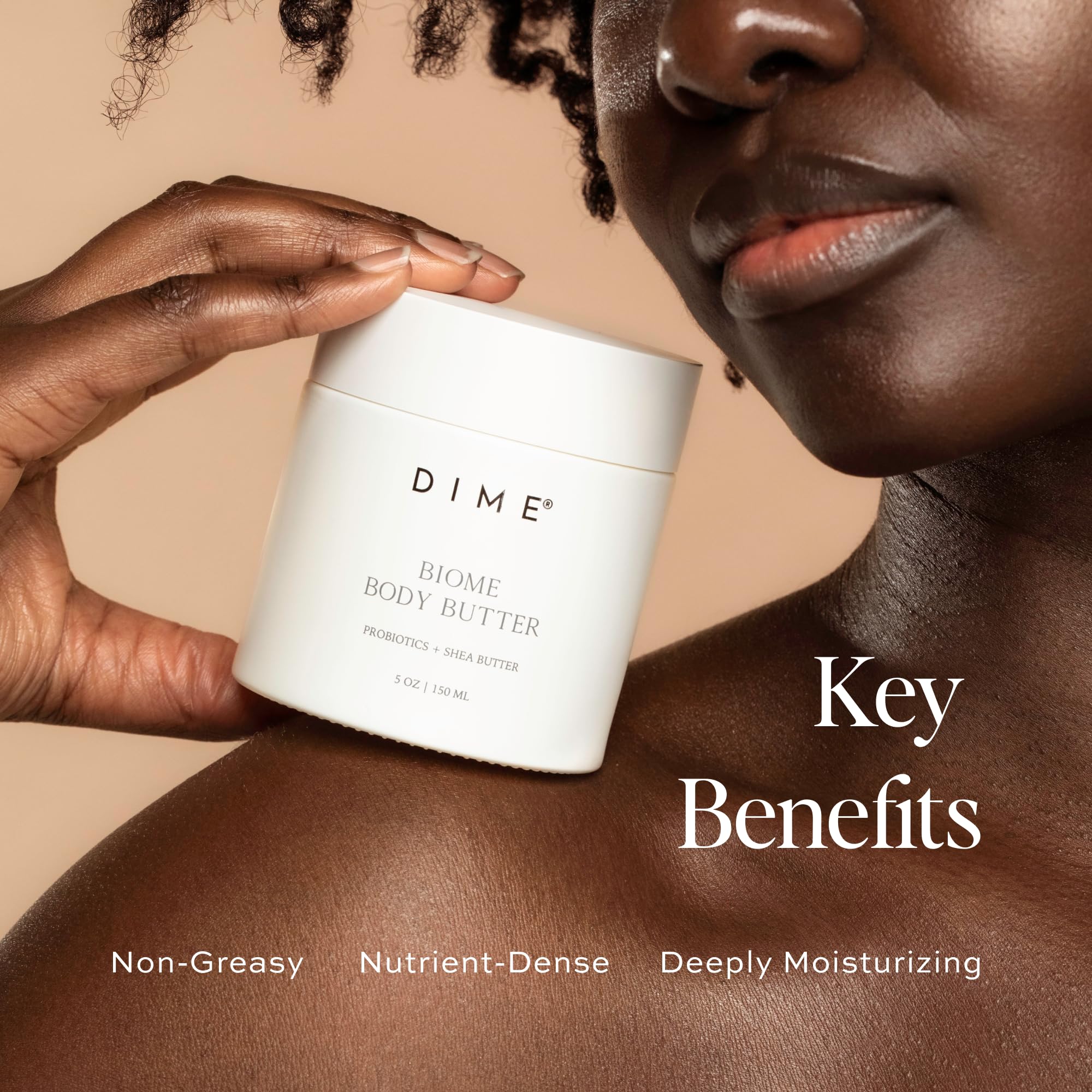 DIME Beauty Biome Body Butter | Probiotic-Rich Hydration for Dry Skin