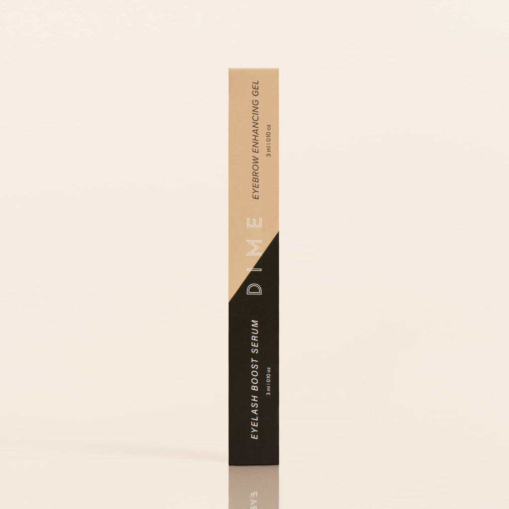 DIME Beauty Boost Duo: Travel-Size Lash Serum & Eyebrow Gel, 3 ml Each