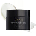 DIME Beauty Restorative Night Cream | Ceramides & Sea Buckthorn | 1.7 oz / 50 ml in Pump