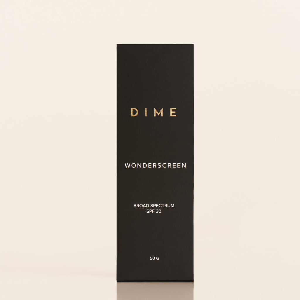 DIME Beauty Wonderscreen SPF 30 - Clean Mineral Sunscreen, Non-Whitening, Lightweight Face SPF 30 (50 g)