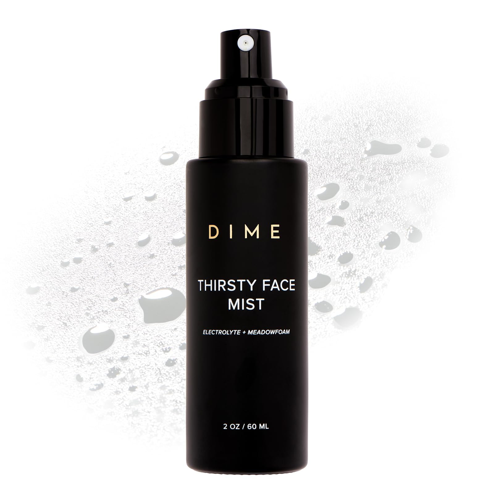DIME Thirsty Face Mist with Electrolytes | Meadowfoam & Sea Buckthorn (2 oz)