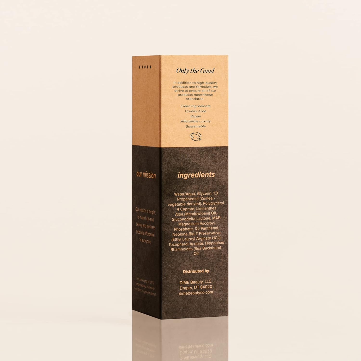 DIME Thirsty Face Mist with Electrolytes | Meadowfoam & Sea Buckthorn (2 oz)