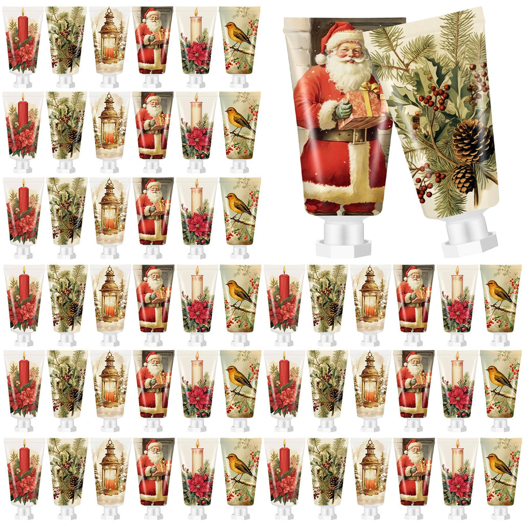 Dimsile 72-Pcs Christmas Hand Cream Set – 6 Fragrances Mini Travel-Size Lotions