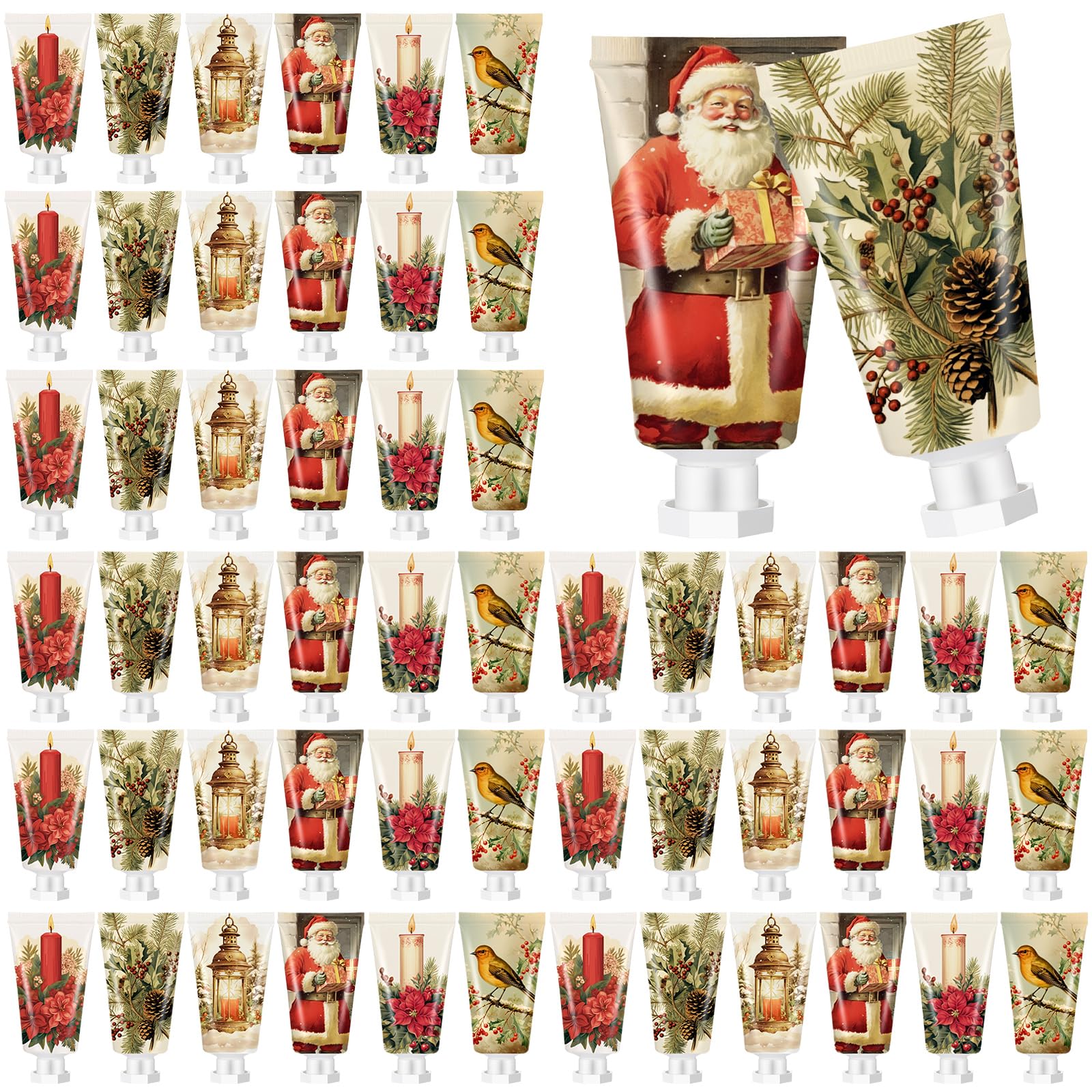Dimsile 36-Piece Christmas Hand Cream Gift Set — Travel-Size Moisturizers