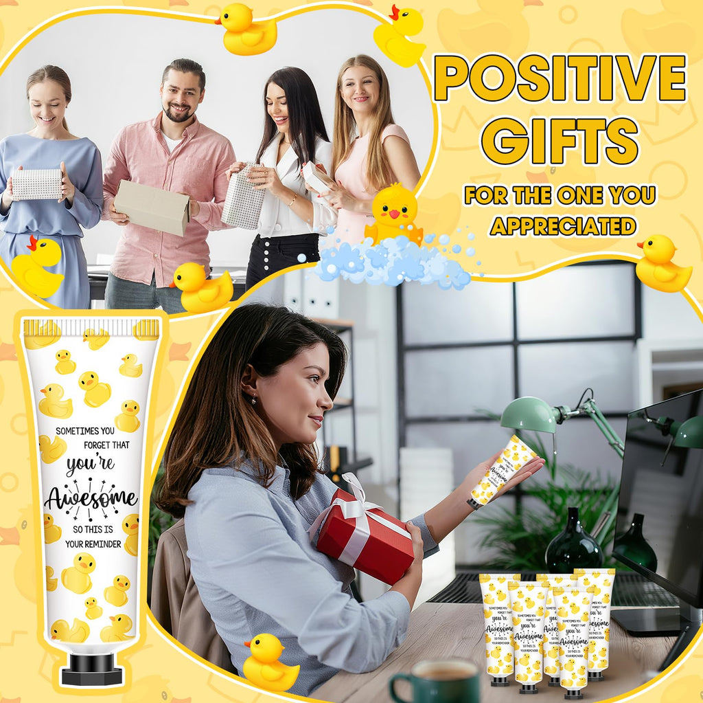 Dimsile 24-Pack Positive Duck Hand Cream Bulk – Coworker Appreciation Gifts
