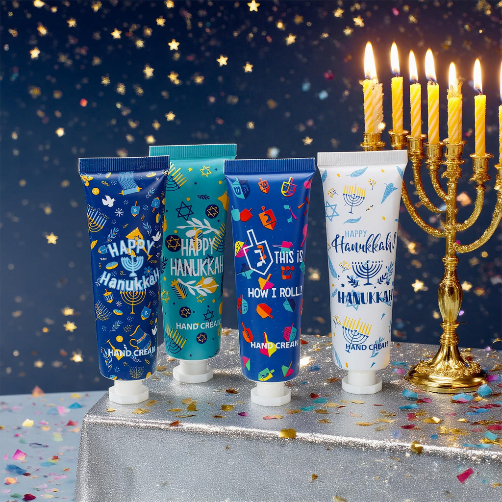 Dimsile 12-Piece Jewish Themed Hand Cream Gift Set – Travel-Size Bulk Party Favors