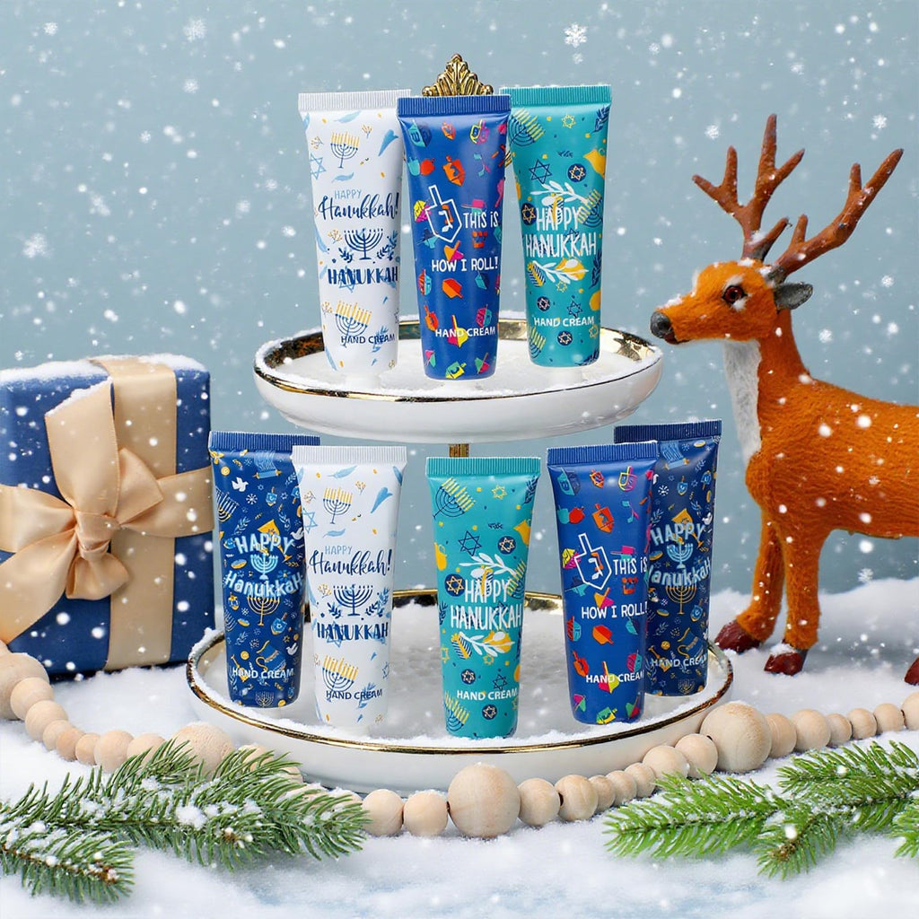 Dimsile 20 Pcs Jewish Themed Hand Cream Gift Set — Travel Size Party Favors