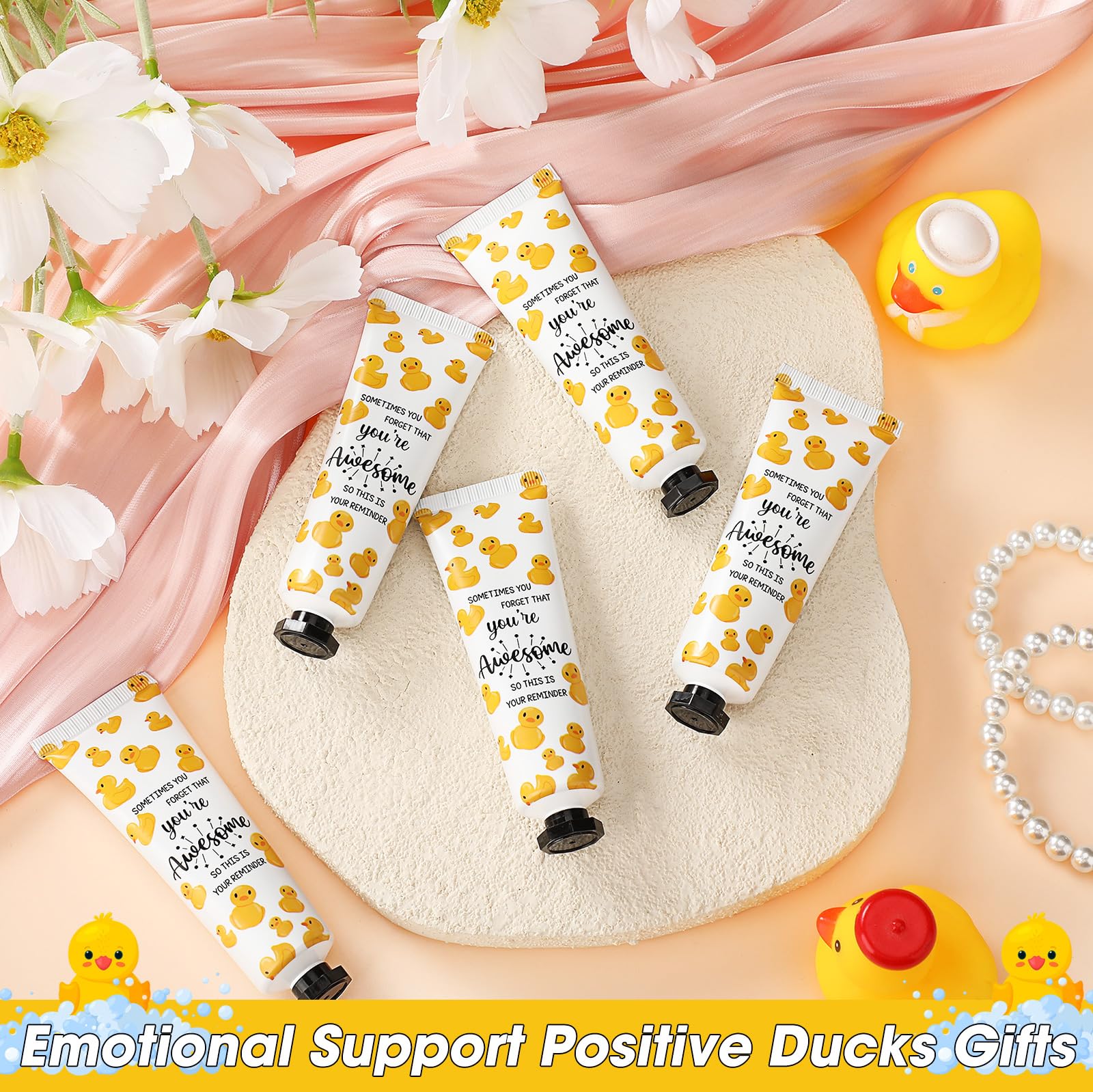 Dimsile 24-Pack Positive Duck Hand Cream Bulk – Coworker Appreciation Gifts