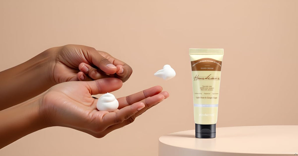 DincherBel 100-Pack Light Rose & Ginger Sugar Hand Cream – Travel Size 1 oz/30 ml