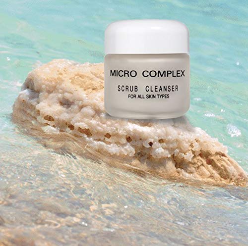 Dinur Cosmetics Micro Complex Deep Scrub – Gentle Dead Sea Sand Exfoliator for Smooth Skin