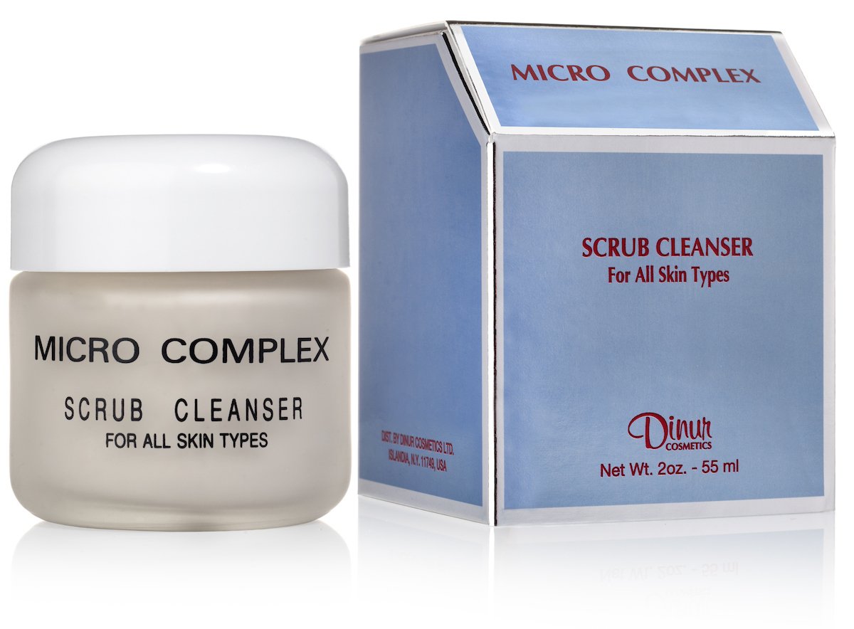 Dinur Cosmetics Micro Complex Deep Scrub – Gentle Dead Sea Sand Exfoliator for Smooth Skin