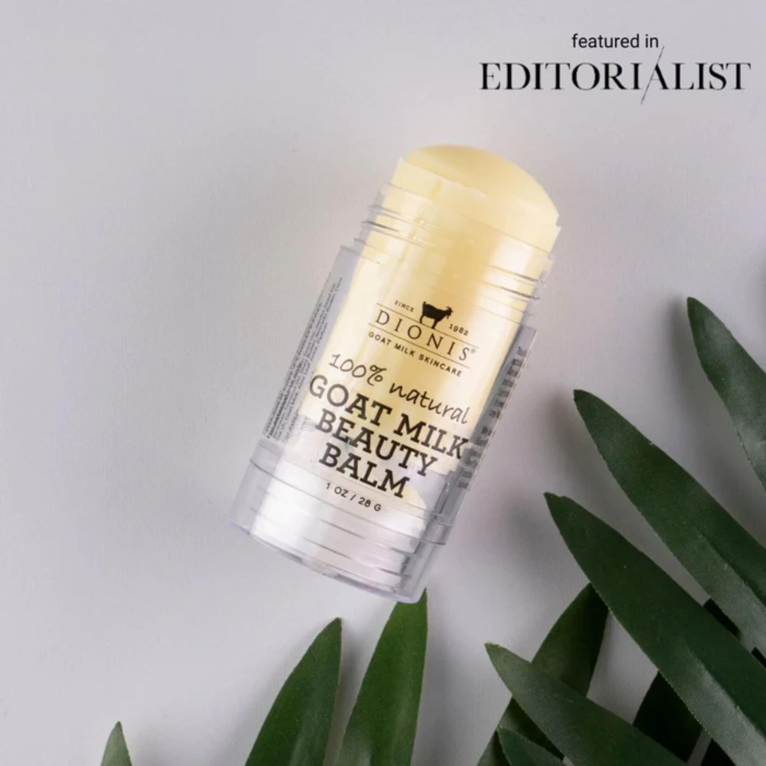 Dionis Goat Milk Beauty Balm — Multi-Purpose Hydration for Face, Lips, Eyes & Neck