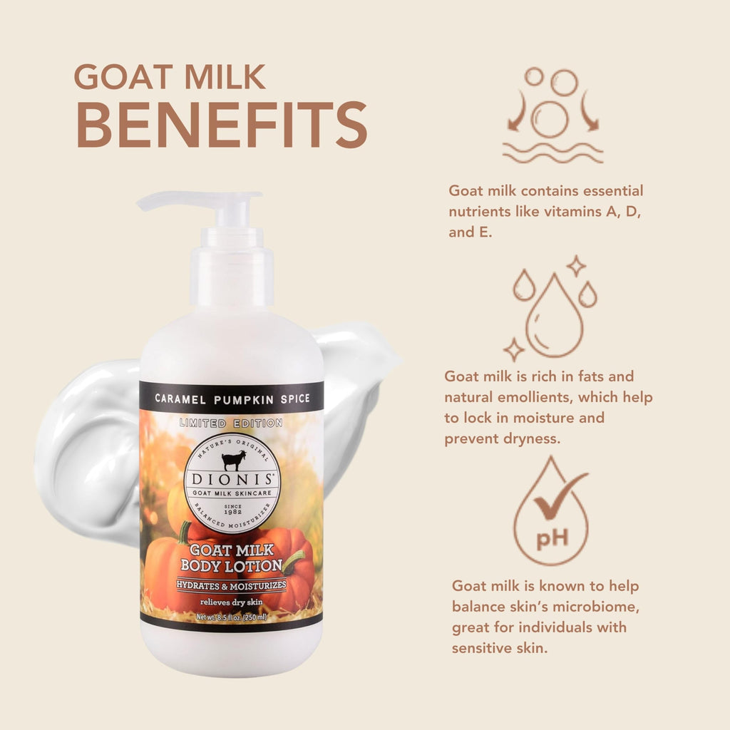 Dionis Goat Milk Body Lotion Caramel Pumpkin Spice 8.5 oz (Pack of 1)