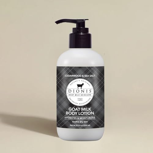 Dionis Goat Milk Body Lotion Cedarwood & Sea Salt 8.5 oz (Pack of 1)