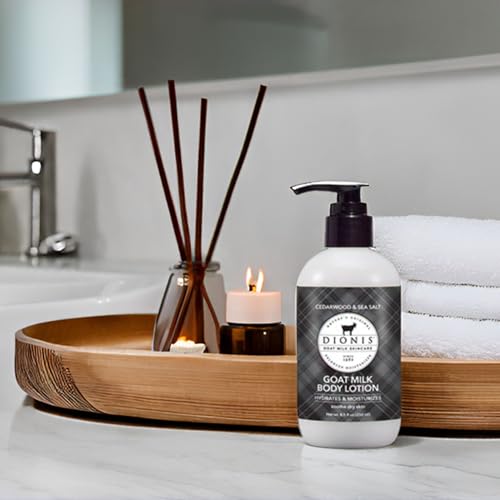 Dionis Goat Milk Body Lotion Cedarwood & Sea Salt 8.5 oz (Pack of 1)